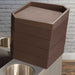 American walnut stackable trays included in the Game Theory Tables Fundamentals Pack - Dice Tower, Tiered Tray, & Divider