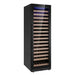 KingsBottle Upright Single Zone Large Wine Cooler With Low-E Glass Door-Freedom Room