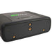 Angled bottom view of SKYTRAK ST MAX Launch Monitor showing its mounting holes and black casing