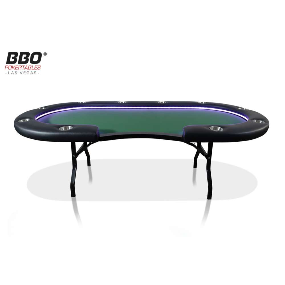 BBO Poker Tables Aces Pro Poker Table-Freedom Room