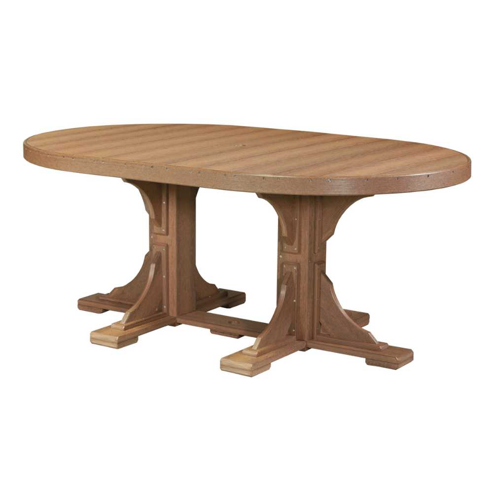 LuxCraft 4' x 6' Oval Table-Freedom Room