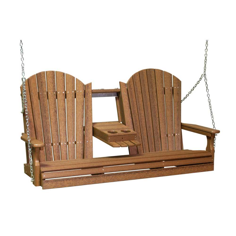 LuxCraft 5′ Adirondack Swing-Freedom Room