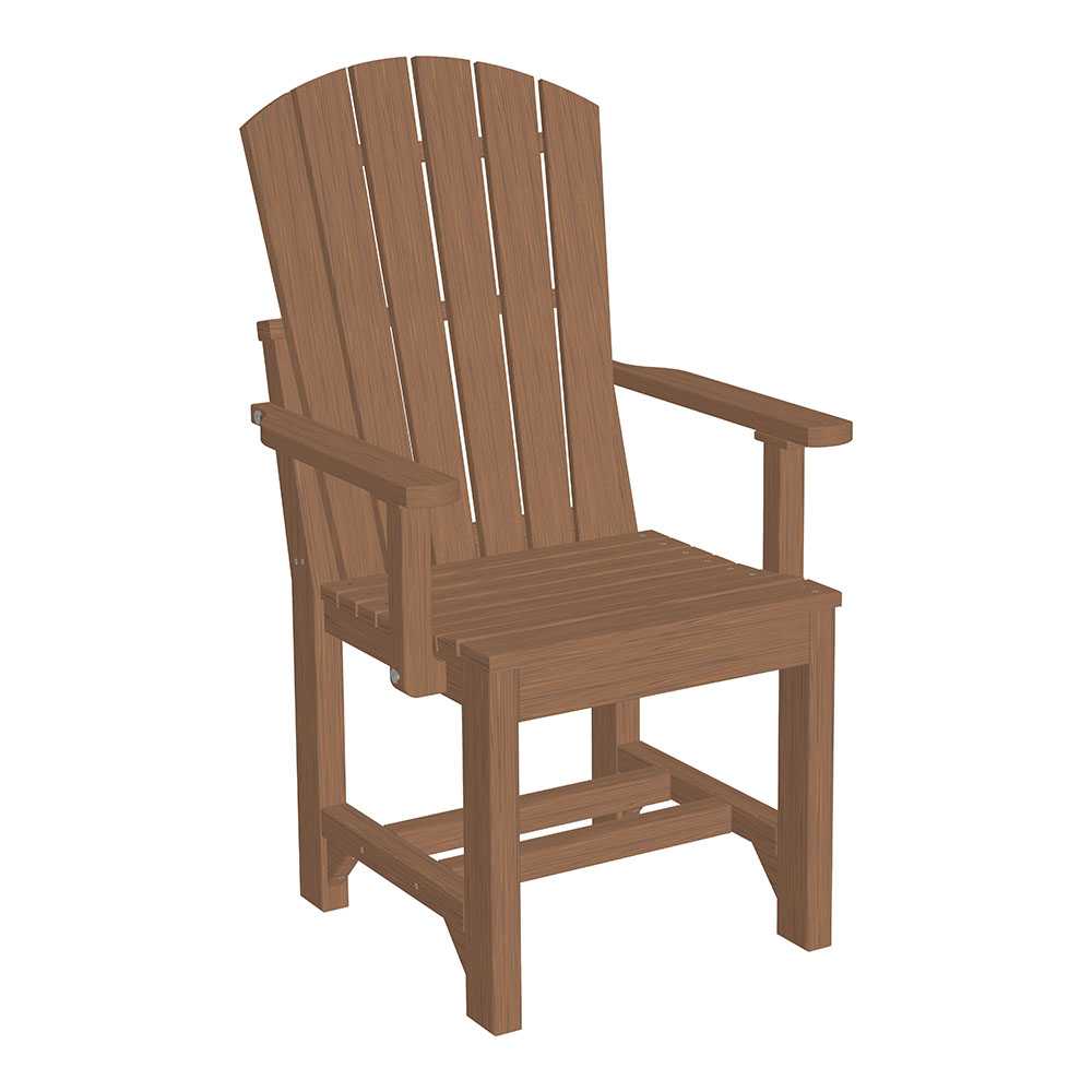 Antique Mahogany LuxCraft Adirondack Arm Chair