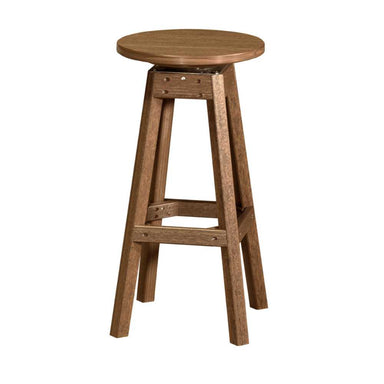 Antique Mahogany LuxCraft Bar Stool