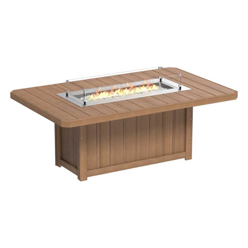 LuxCraft Lumin Fire Table 79" Rectangular-Freedom Room