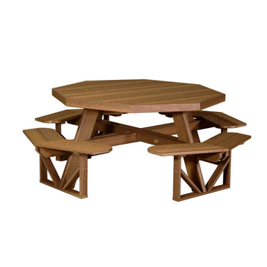 LuxCraft Octagon Picnic Table-Freedom Room