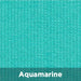 Aquamarine Tenshon Equilateral Triangle Shade Sail fabric color sample featuring a bright aquamarine woven shade material