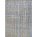 A rectangular Couristan Charm Indoor/Outdoor Rug - Ohe/Sand-Ivory is shown flat with a modern plaid-like design in sand, ivory, and cool tones