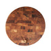 Arizona Cardinals Crate & Barrel NFL Round End Grain Cutting Board features a round wood-block design with the Cardinals logo near the bottom