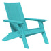 Aruba Blue LuxCraft Urban Adirondack Chair