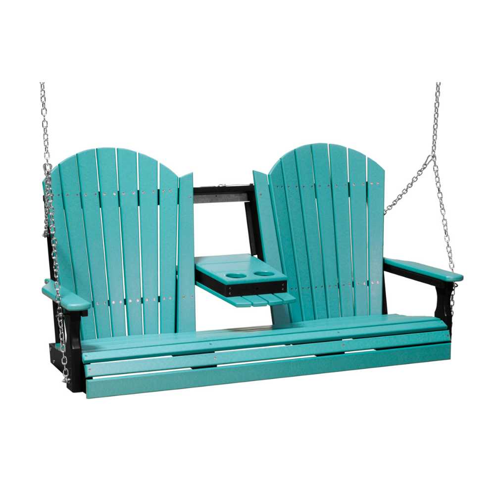 LuxCraft 5′ Adirondack Swing-Freedom Room