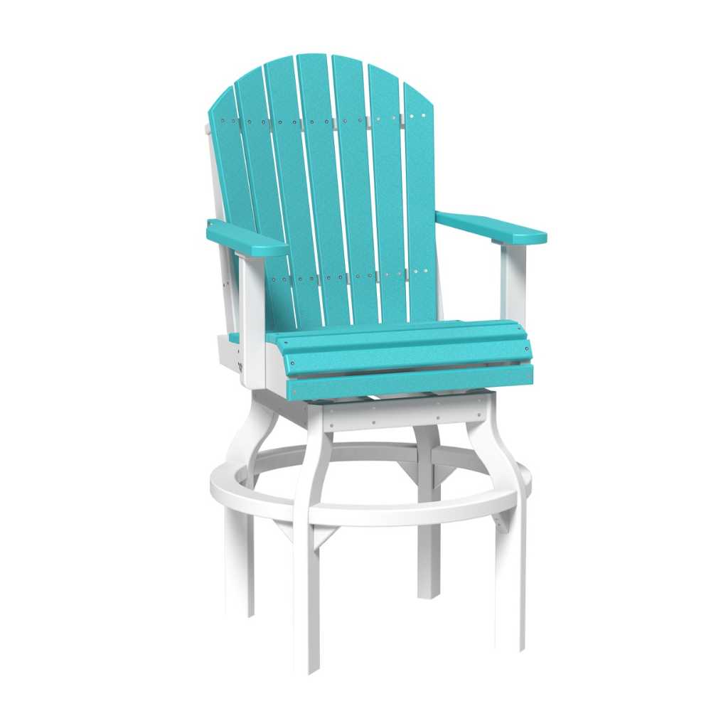 LuxCraft Adirondack Swivel Chair-Freedom Room