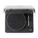 A top-down view of the Crosley C300 Fully Automatic Turntable - Black shows its clean layout