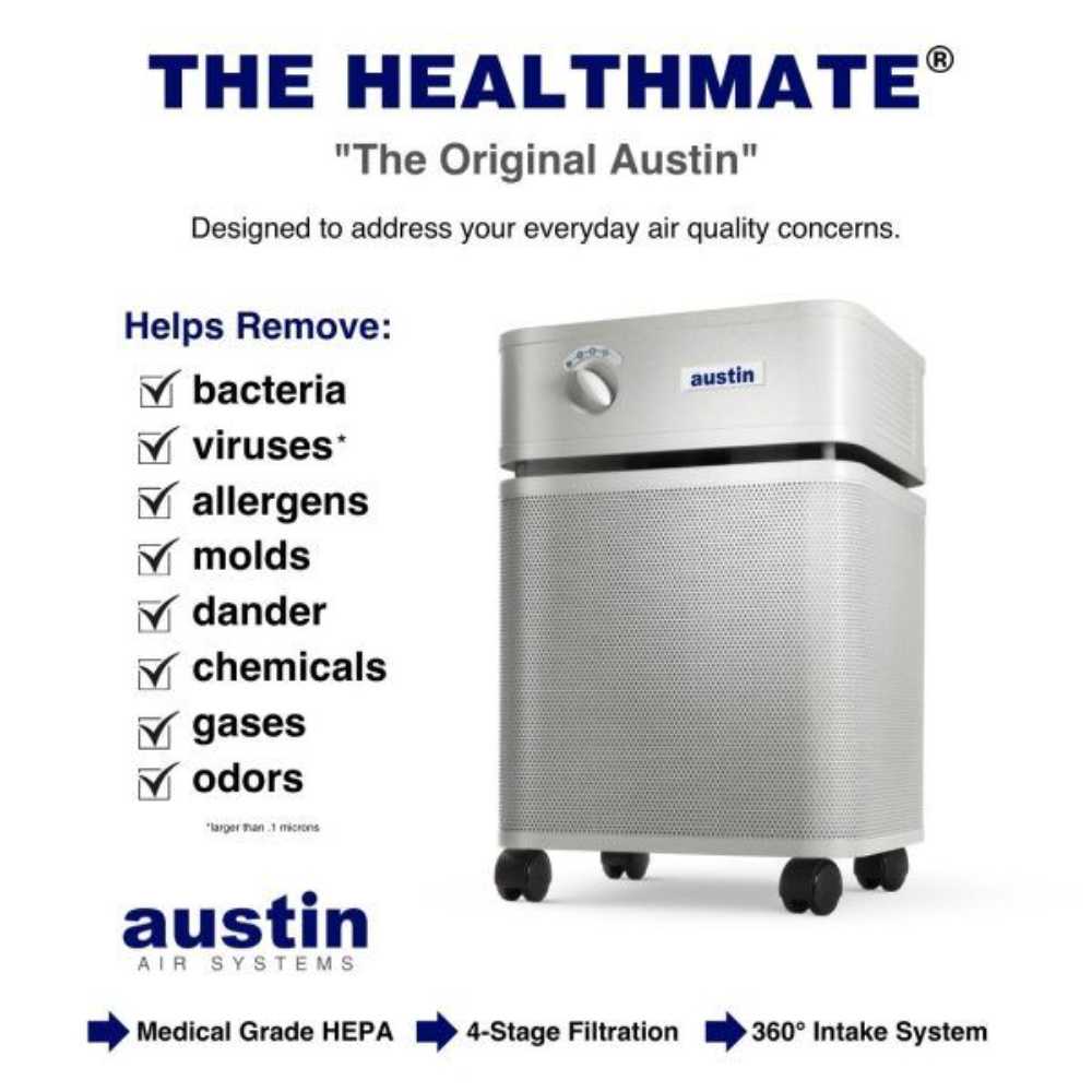 Austin Air HealthMate Air Purifier-Freedom Room