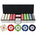 BBO Poker Tables 500-Piece Monaco Casino 13.5g Clay Poker Chips Set