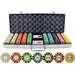 BBO Poker Tables 500-Piece Stripe Suited V2 13.5g Clay Poker Chips Set