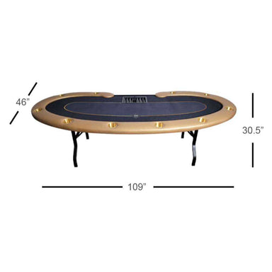 BBO Poker Tables Jamie Gold "Championship Edition" Poker Table-Freedom Room