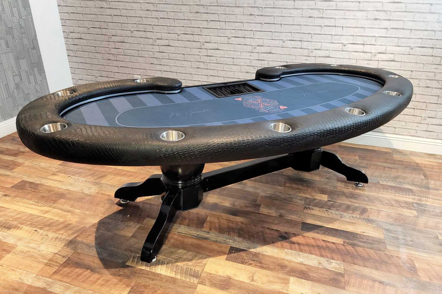 BBO Poker Tables Joe Cada Signature Series Poker Table-Freedom Room