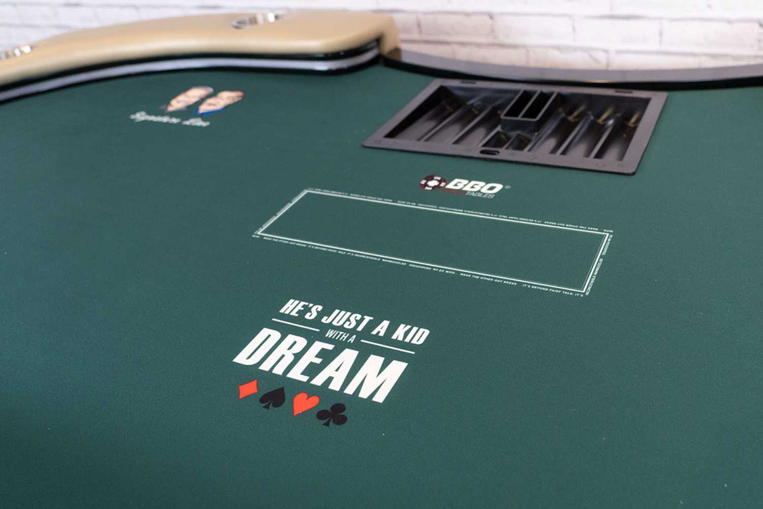 BBO Poker Tables Lon And Norman Signature Series Poker Table-Freedom Room