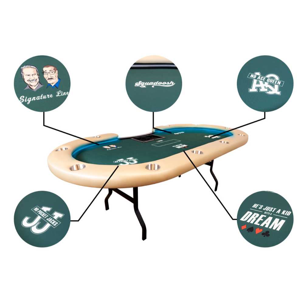 BBO Poker Tables Lon And Norman Signature Series Poker Table-Freedom Room