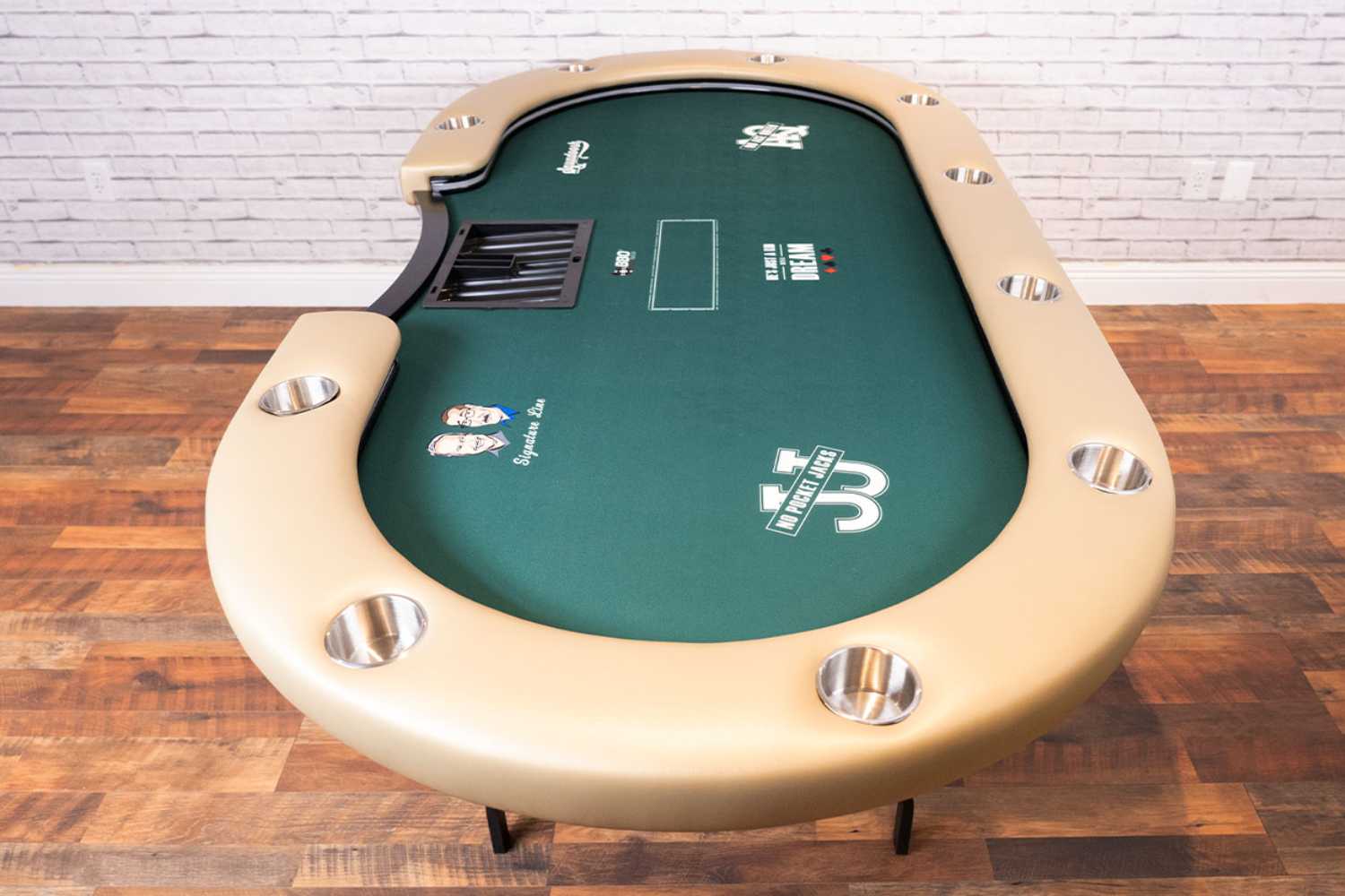 BBO Poker Tables Lon And Norman Signature Series Poker Table-Freedom Room