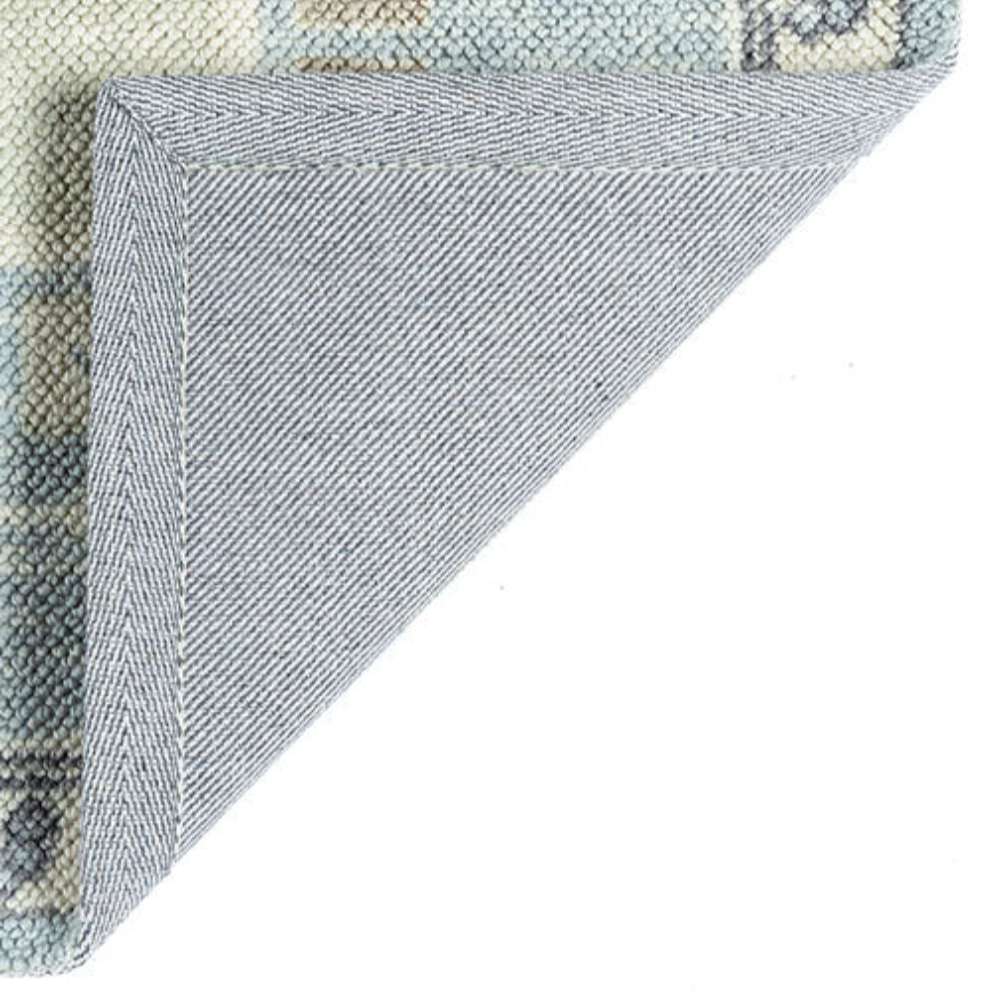Backing of Momeni Anatolia Indoor Rug - ANA-2 Light Blue