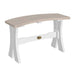 Birch and White LuxCraft 28 Table Bench