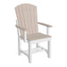 Birch and White LuxCraft Adirondack Arm Chair