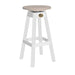 Birch and White LuxCraft Bar Stool