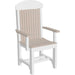 Birch and White LuxCraft Classic Arm Chair