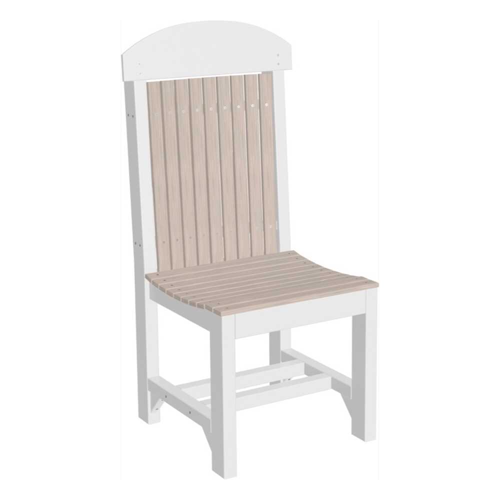 Birch and White LuxCraft Classic Side Chair