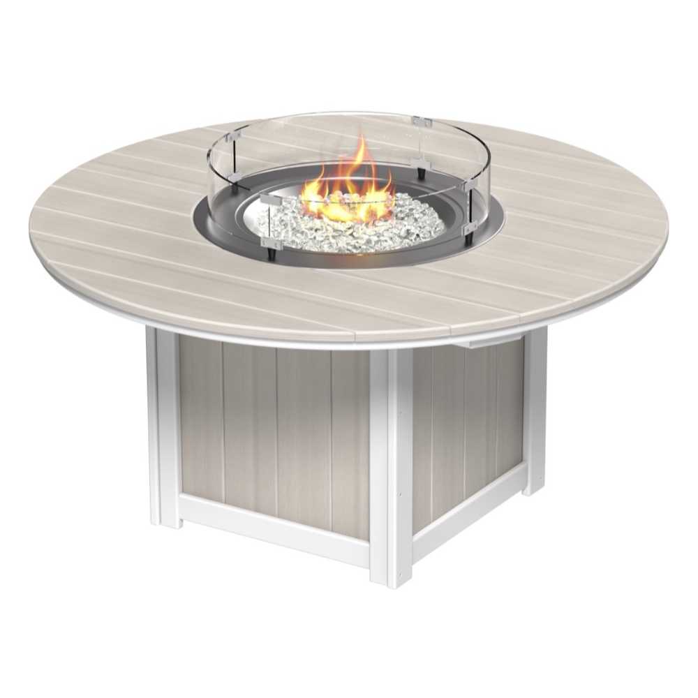 LuxCraft Lumin Fire Table 60" Round-Freedom Room