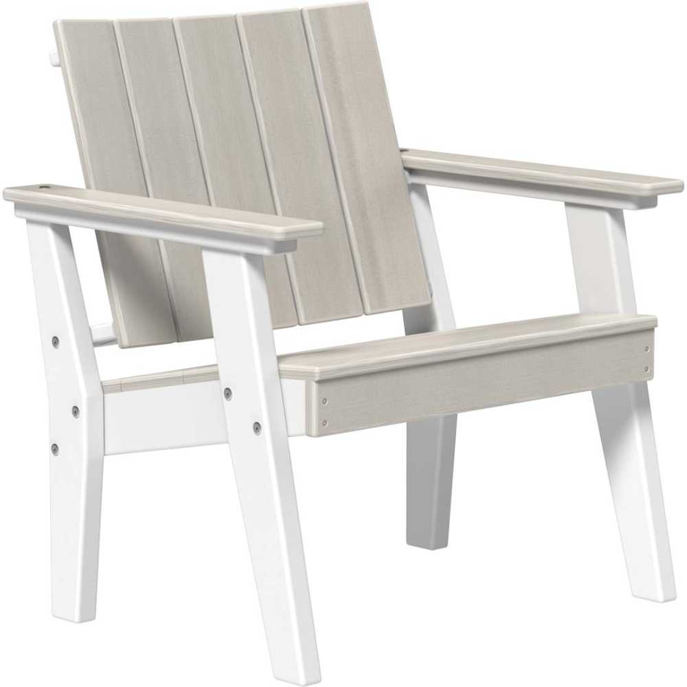 Birch and White LuxCraft Urban Chat Chair