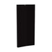 Black GIK Acoustics ScreenPanel Vocal Screen black fabric acoustic panel with two connected sections and a center seam