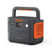 Black Jackery Explorer 1000 V2 Portable Power Station shown from an angled front view highlighting its compact design, ports, and built-in handle
