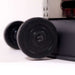 Black transport wheel attached to the base makes Outdoor Order Curve Infrared Heater easier to move