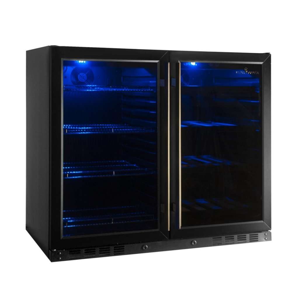 KingsBottle 39 Inch Under Counter Wine And Beer Fridge Combo-Freedom Room