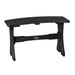 Black LuxCraft 28 Table Bench