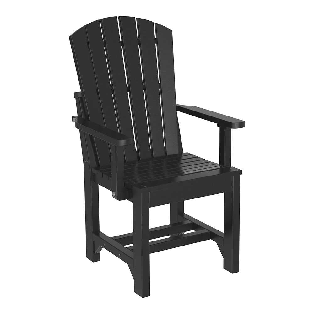 Black LuxCraft Adirondack Arm Chair