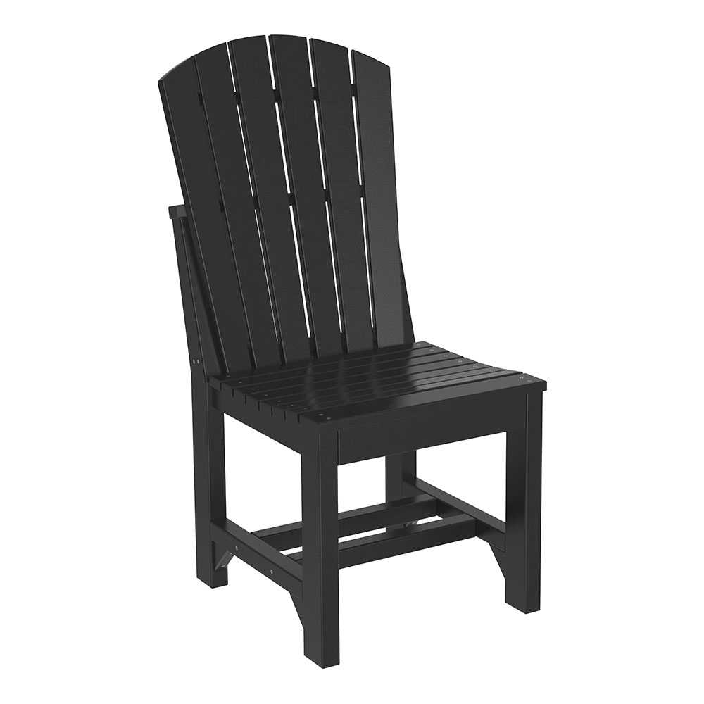 Black LuxCraft Adirondack Side Chair