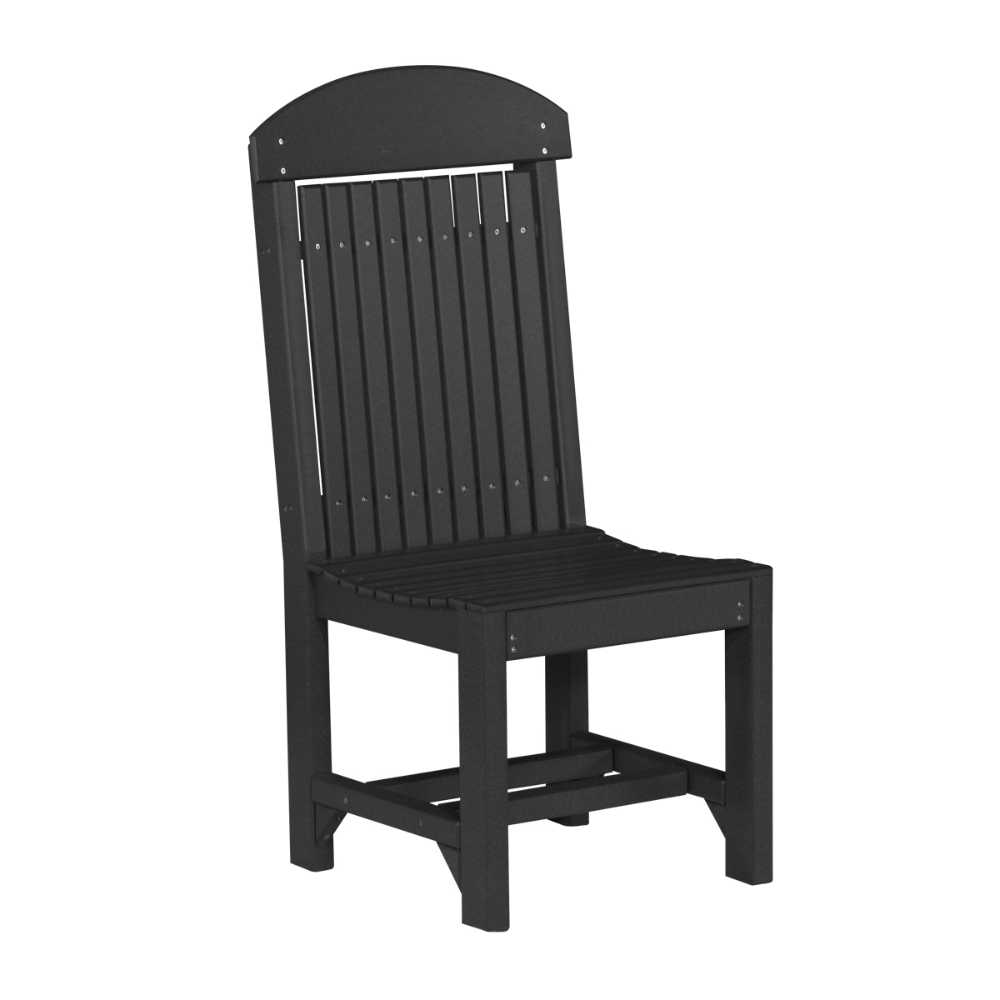 Black LuxCraft Classic Side Chair