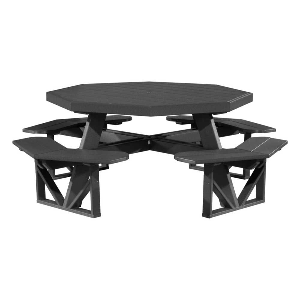 LuxCraft Octagon Picnic Table-Freedom Room