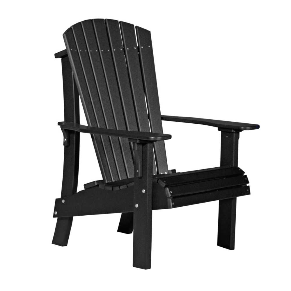 Black LuxCraft Royal Adirondack Chair