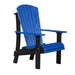 Blue and Black LuxCraft Royal Adirondack Chair