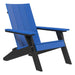 Blue and Black LuxCraft Urban Adirondack Chair