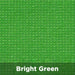 Bright Green Tenshon Rectangle Shade Sail fabric color swatch in a vivid bright green shade with a textured weave