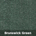 Brunswick Green Tenshon Equilateral Triangle Shade Sail fabric color sample featuring a dark Brunswick green woven shade material