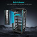 Built-in busbar inside the Sun Gold Power Enclosed Battery Cabinet 6 Slot with Bus Bar for safe and organized battery wiring