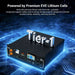 Built with Tier-1 EVE lithium cells, Sun Gold Power CoreX 5 Pro Server Rack 48V 100Ah Residential Energy Storage Battery Pack emphasizes reliable energy storage