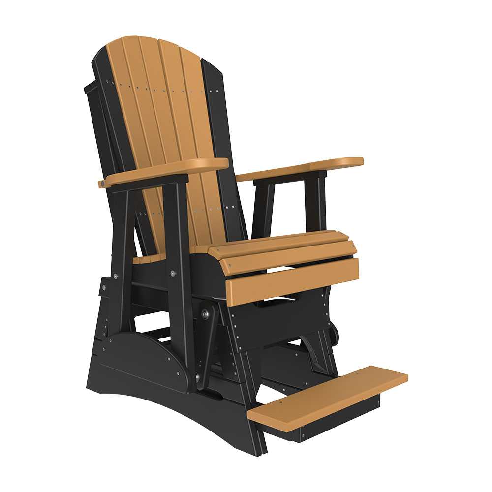 LuxCraft 2' Adirondack Balcony Glider Chair-Freedom Room